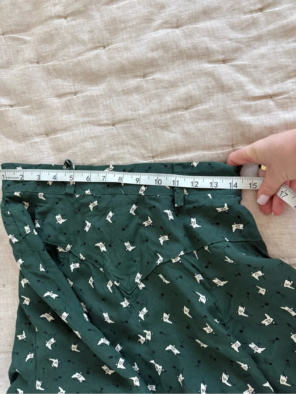VTG Desert West Sherry Holt Mini Skirt Rodeo Cowgirl Size Large